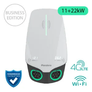 Pandora Wall-E DUO Business Edition AC 11+22 кВт зарядная станция Pandora 11+22 кВт AC
