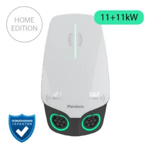 Pandora Wall-E DUO Home Edition AC 11+11 кВт зарядная станция Pandora 11+11 кВт AC